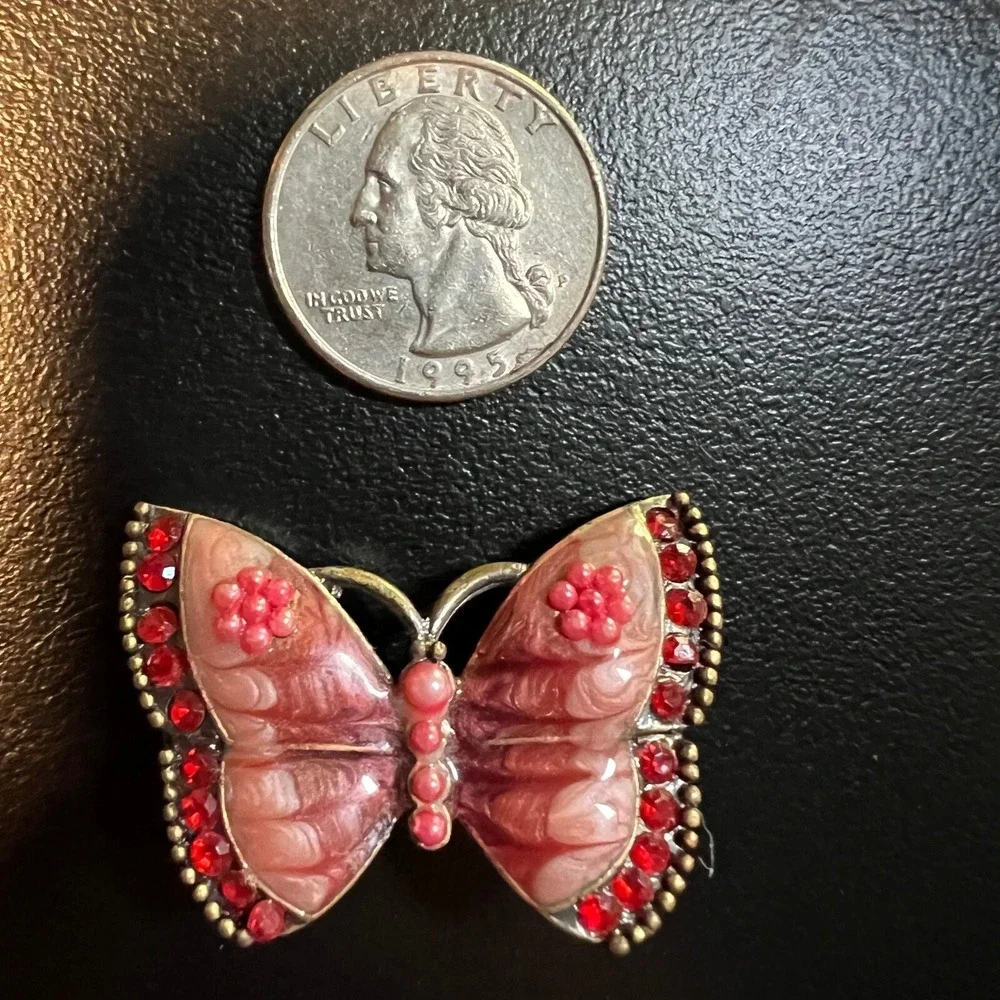 Unbranded butterfly brooch